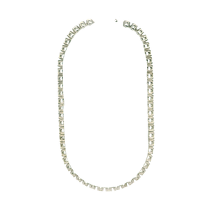 Elegant White Gold Diamond Tennis Bracelet