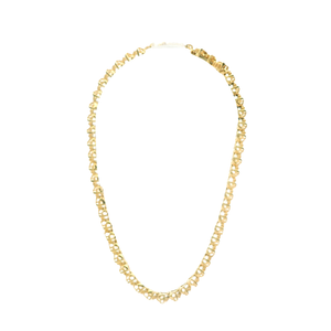 Yellow Gold Tennis Bracelet with Round Brilliant Cut Diamonds
