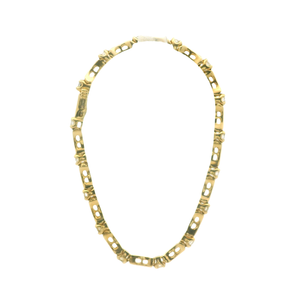 Yellow Gold Bracelet with Round Brilliant Diamonds