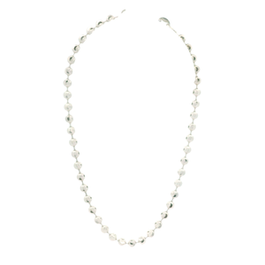 White Gold Ball Bracelet
