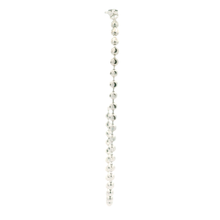 Load image into Gallery viewer, White Gold Ball Bracelet