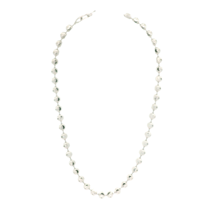 White Gold Ball Bracelet