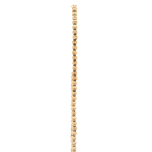 Load image into Gallery viewer, Textured Yellow Gold Beaded Ankle Bracelet