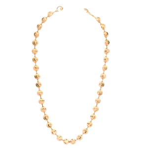 Elegant Yellow Gold Ball Bracelet