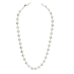 White Gold Ball Bracelet