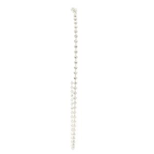 White Gold Ball Bracelet