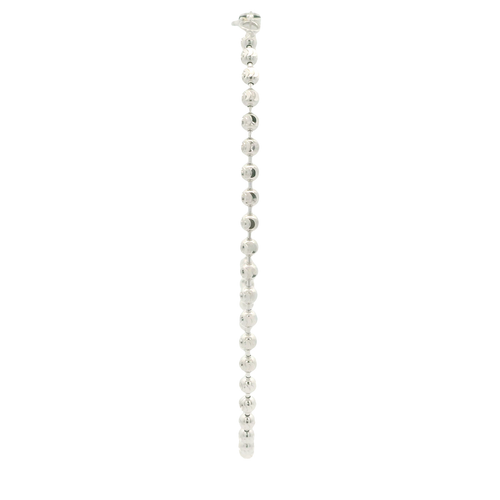 White Gold Ball Bracelet