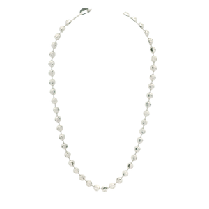 White Gold Ball Bracelet
