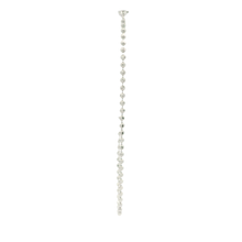 Load image into Gallery viewer, White Gold Ball Bracelet
