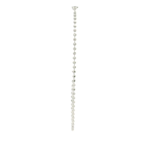 White Gold Ball Bracelet