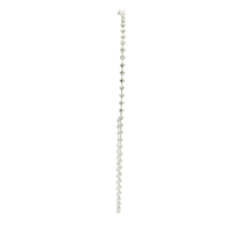 Load image into Gallery viewer, White Gold Ball Bracelet