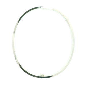 White Gold Bangle Bracelet