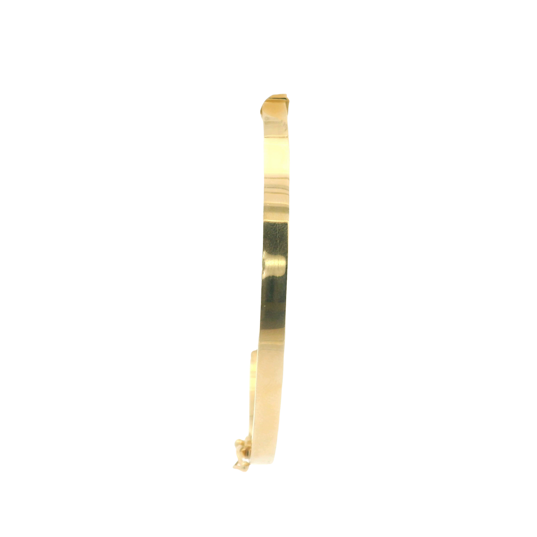 Elegant Gold Bangle Bracelet - Minimalist Design