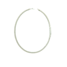 Load image into Gallery viewer, White Gold Bracelet with Round Cut Diamonds