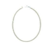 Load image into Gallery viewer, White Gold Bracelet with Round Cut Diamonds