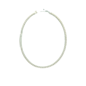 White Gold Bracelet with Round Cut Diamonds