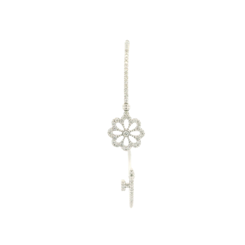 White Gold bracelet with Round Brilliant Cut Diamond