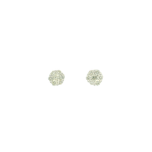Load image into Gallery viewer, White Gold Diamond Stud Earrings