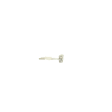 Load image into Gallery viewer, White Gold Stud Earrings with Round Brilliant Cut Diamonds