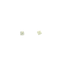 Load image into Gallery viewer, Classic White Gold Diamond Stud Earrings