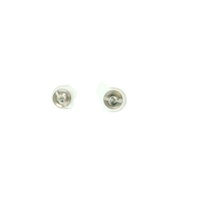 Load image into Gallery viewer, Classic White Gold Stud Earrings with Round Cut Diamond