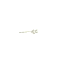 Load image into Gallery viewer, White Gold Stud Earrings with Round Brilliant Cut Diamonds