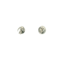 Load image into Gallery viewer, White Gold Stud Earrings with Round Brilliant Cut Diamonds