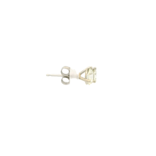 Load image into Gallery viewer, Classic White Gold Stud Earrings with Round Cut Diamonds