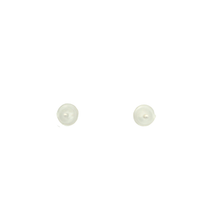 Load image into Gallery viewer, White Gold Diamond Stud Earrings: Round Brilliant Cut