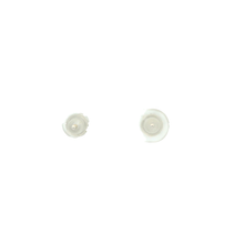 Load image into Gallery viewer, Elegant White Gold Stud Earrings with Round Cut Diamonds
