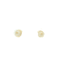 Load image into Gallery viewer, Yellow Gold Round Brilliant Cut Diamond Stud Earrings