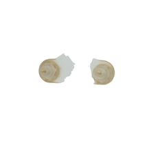 Load image into Gallery viewer, Yellow Gold Stud Earrings with Round Brilliant Diamonds