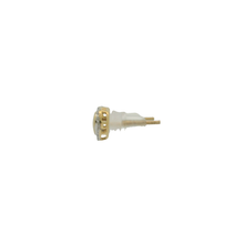 Load image into Gallery viewer, Yellow Gold Heart Stud Earrings with Diamond Halo