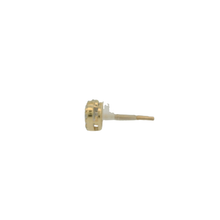 Load image into Gallery viewer, Heart-Shaped Diamond Stud Earrings in Yellow Gold