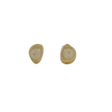 Load image into Gallery viewer, Classic Yellow Gold Stud Earrings