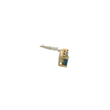 Load image into Gallery viewer, Yellow Gold Stud Earrings with Deep Blue Sapphire Cabochons