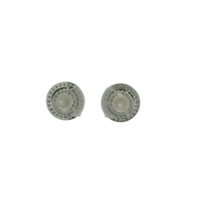 Load image into Gallery viewer, White Gold Diamond Stud Earrings with Brilliant Cut Diamonds