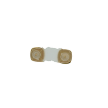 Load image into Gallery viewer, Yellow Gold Stud Earrings with Square Brilliant-Cut Diamonds