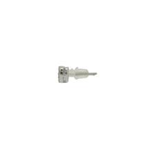 Load image into Gallery viewer, Diamond Heart Stud Earrings in White Gold
