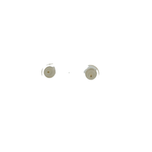 Load image into Gallery viewer, White Gold Stud Earrings with Round Brilliant Cut Diamonds