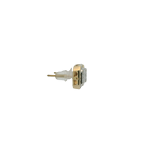 Load image into Gallery viewer, Yellow Gold Stud Earrings with Square Cut Diamonds