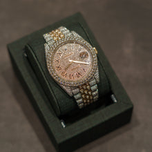 Load image into Gallery viewer, Rolex Custom Diamond Bezel Dial Band Roman Jubilee
