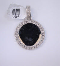 Load image into Gallery viewer, 10K White Gold Memory Pendant