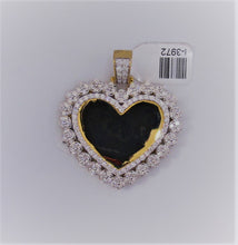 Load image into Gallery viewer, 10k Yellow Gold Heart Memory Pendant