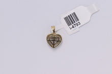 Load image into Gallery viewer, 14k Yellow Gold Heart Pendant .49Ctw