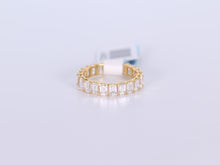 Load image into Gallery viewer, 14k Yellow Gold Eternity Band 3.15Ctw