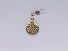 Load image into Gallery viewer, 10k Yellow Gold Buddha Pendant .650Ctw