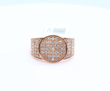 Load image into Gallery viewer, 10K Rose Gold Round Ring