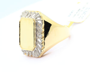 10K Yellow Gold Memory Ring