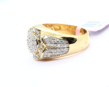 Load image into Gallery viewer, 10K Yellow Gold Round Ring